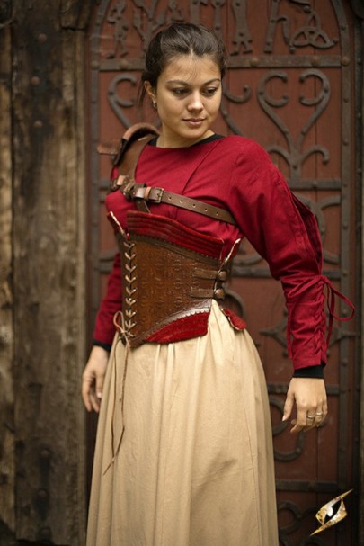 Camisa y Corpiño Medieval para mujer
