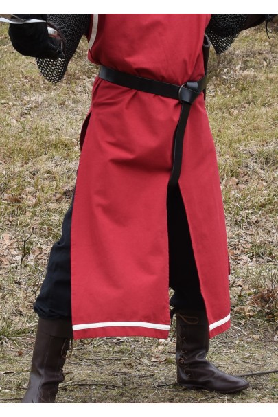 Medieval Tabard Surcoat Eckhart Rednatural Coloured